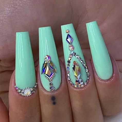 Badass Nails, Prettiest Nails, Nail Pictures, Coffin Shape, Acrylic Coffin, Best Nail Art Designs, Nail Fashion, Popular Designs, Beautiful Nail Designs