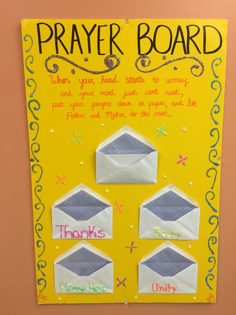 Prayer Crafts, Sister Ideas, Sunday School Projects, Sunday School Rooms, Sunday School Classroom, Children's Church Crafts, Secret Sister, Bible Activities For Kids, Sunday School Kids