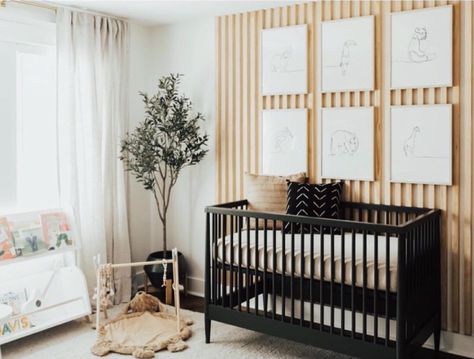 Natural Baby Nursery, White Baby Cribs, Nursery Layout, Baby Boy Room Nursery, Green Furniture, Nursery Inspo, Nursery Baby Room, Toddler Bedrooms, Neutral Nursery