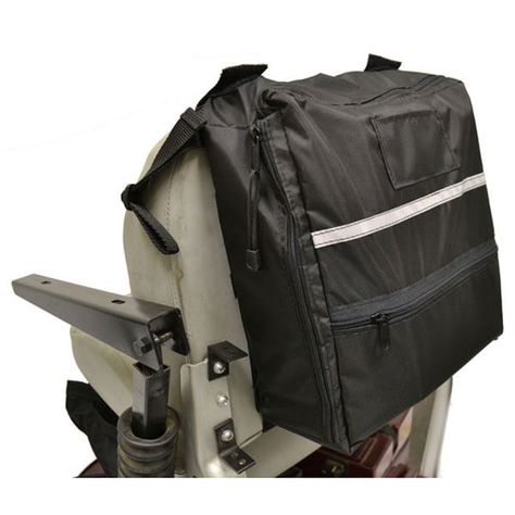 Diestco Side Access Seatback Scooter - Wheelchair Bag B1112 | DiscountRamps.com Walker Bags, Outboard Motor Stand, Trailer Ramps, Wheelchair Bags, Patient Lifts, Pickup Truck Accessories, Motorcycle Carrier, Atv Trailers, Kayak Rack