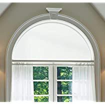 Blinds For Arched Windows, Arched Window Coverings, Curtains For Arched Windows, Curtains Or Shades, Arched Window Treatments, Stairs Window, Best Blinds, Porch Windows, Frosted Window Film