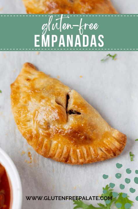 Bring the flavors of Argentina to your kitchen with these irresistible gluten-free empanadas. Each bite offers a flaky crust enveloping a savory, cheesy beef filling that will keep you coming back for more. Gluten Free Empanada Dough Recipe, Gluten Free Empanadas, Flaky Crust, Sweet Delights, Empanadas, Gluten Free, Argentina