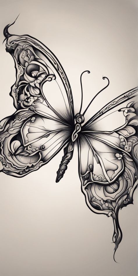 Esta imagen presenta impresionantes ideas de tatuajes de mariposas, desde diseños minimalistas hasta ilustraciones más vibrantes. La mariposa, un símbolo de transformación y belleza, es una opción popular para los amantes del arte corporal. Perfecto para ideas de tatuajes inspiradoras. Butterflies, Coloring Pages, Collage, Tattoos, Quick Saves, Color, Colouring Pages