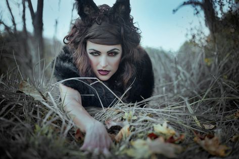 Gory Photoshoot, Werewolf Photoshoot, Werewolf Makeup, Creepy Photography, Werewolf Costume, Makeup Editorial, Halloween Creatures, The Werewolf, Getting Better