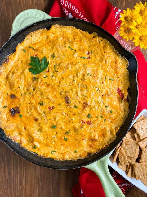 Louisiana Hot Chicken Dip {Gluten Free}