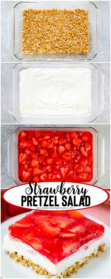 Pretzel Salad Strawberry, Strawberry Jello Dessert, Strawberry Pretzel Jello, Pretzel Jello, Salad Strawberry, Pretzel Dessert, Strawberry Pretzel Salad Recipe, Strawberry Pretzel Dessert, Pretzel Desserts