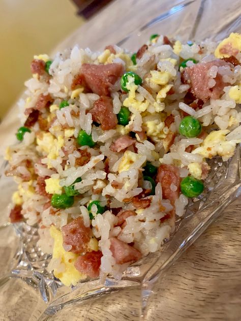 Spam Dishes, Spam Bites, Fried Rice Meal Prep, Spam Recipes Dinners, Rice Meal Prep, Spam Fried Rice, Spam Recipes, 5 Ingredients Or Less, Seared Chicken Breast