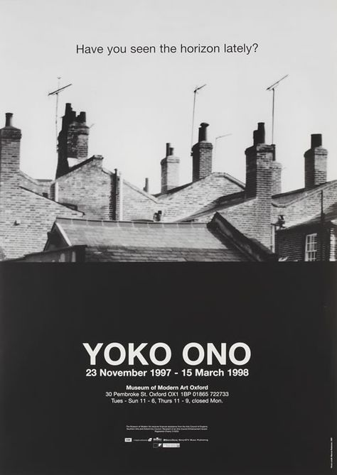 Yoko Ono Food Poetry, Graphic Layout, Exhibition Posters, Poster Design Layout, Poster Photography, Art Exhibition Posters, Museum Poster, Creative Review, Yoko Ono