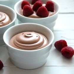 Chocolate Cheesecake Mousse, Dessert Thermomix, Cheesecake Mousse, Raspberry Recipes, Easy Treats, Eat Dessert First, Chocolate Cheesecake, Chocolate Mousse, Eat Dessert