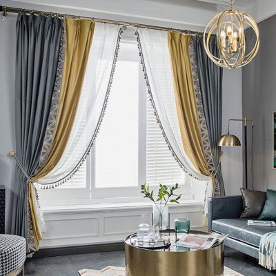 Living room curtains ideas