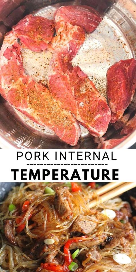 Sometimes it’s difficult to figure out the proper internal temperature for cooked pork. The rules and regulations for what is considered a safe internal temperature for just about any meat have fluctuated throughout the years and more than likely will continue to change. Slow Cooked Ribs, Ninja Cooking System Recipes, Maple Recipes, Easy To Make Dinners, Rules And Regulations, Pulled Pork Sandwich, Delish Recipes, Quick Weeknight Meals, Food Test