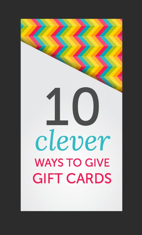 10 unique ways to give gift cards as a gift Ways To Give Gift Cards, Gift Card Presentation, Best Gift Cards, Diy Gift Card, Wrapping Gift Cards, Dollar Store Organizing, Holiday Gift Sets, Money Gift, Free Gift Cards