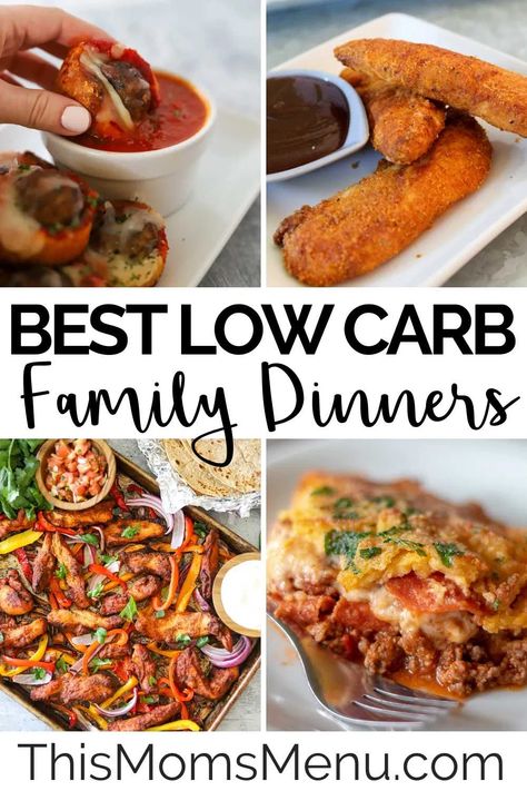 30 of the best Family Friendly keto dinner recipes! Easy to make and kid friendly! Low Carb Dinners For Family, Dinners For Family, Low Carb Dinner Ideas, Dinner Ideas For Family, Low Carb Dinners, Low Carb Marinara, Healthy Low Carb Dinners, Low Carb Pasta, Kid Friendly Dinner