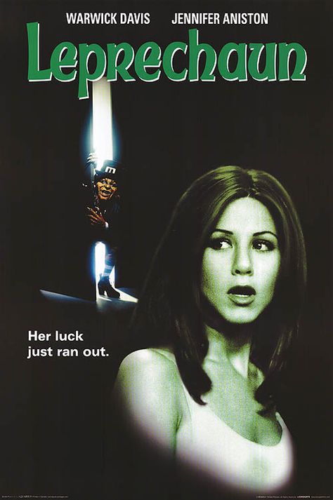 . Jennifer Aniston Leprechaun, Leprechaun 1993, Leprechaun Movie, Films To Watch, Movie Synopsis, Best Halloween Movies, Scary Films, Film Watch, Horror Movie Icons