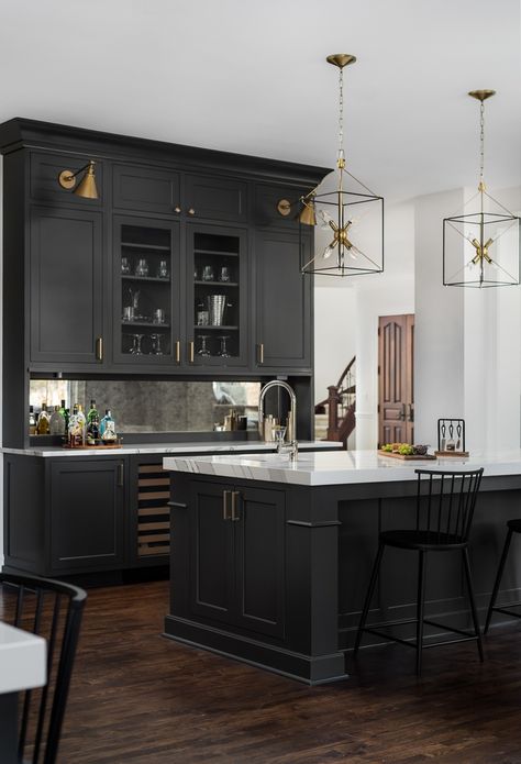 Benjamin Moore 1603 Graphite Benjamin Moore 1603 Graphite Benjamin Moore 1603 Graphite Benjamin Moore 1603 Graphite Benjamin Moore 1603 Graphite Benjamin Moore 1603 Graphite Benjamin Moore 1603 Graphite Benjamin Moore 1603 Graphite Benjamin Moore 1603 Graphite #BenjaminMoore1603Graphite Black Kitchen Cabinets, White Countertops, Kitchen Inspiration Design, Black Cabinets, Counter Tops, Black Kitchens, A Kitchen, Kitchen Renovation, Modern Kitchen Design