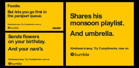 Campaigns We Like: Bumble launches kindness campaign with Aditya Roy Kapoor - MediaBrief Aditya Roy Kapoor, Roy Kapoor, Copy Ads, Pickup Lines, Kindness Matters, Dating App, Being Good, Social Networking, Pick Up Lines