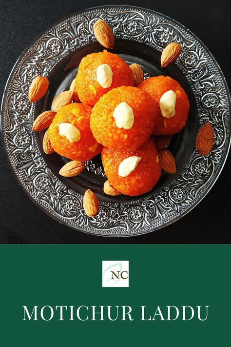 Indian cuisine always consists of different types of laddus made from a wide array of ingredients. This sweet is made during celebrations and Indian festivals and serves as a prasad in multiple temples. But the most famous and classic of all is the Motichur laddu. This sweet is made from the simplest of ingredients but just melts in your mouth and tastes delish. Motichur Laddu, Indian Festival, Indian Sweets, Melt In Your Mouth, Indian Festivals, Diwali Decorations, Different Types, French Toast, Festival