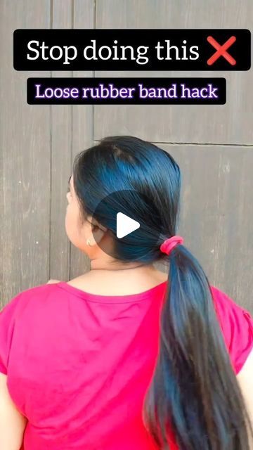 Hair Hack, Band Hair, Hair Tips Video, Makeup Transformation, Winter Beauty, Hair Tips, Rubber Band, Rubber Bands, Hair Cut