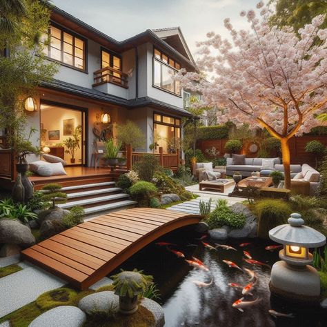 Japanese Restaurant Exterior, Restaurant Exterior Design, Japanese Homes, Japanese Home Design, Restaurant Exterior, Floating Market, Asian Homes, Bedrooms Ideas, Landscape Designs