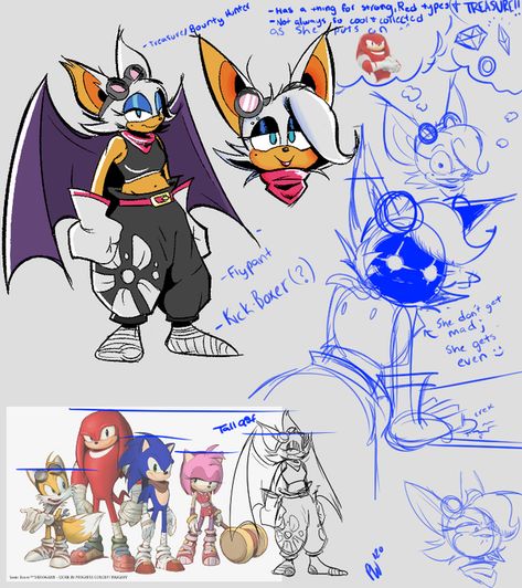 Shadow The Hedgehog Redesign, Rouge The Bat Redesign, Sonic House, Sonic Redesign, Sonic Oc, Sonic & Knuckles, Adventure Time Girls, Rouge The Bat, Sonic Funny