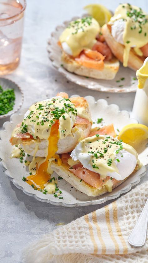 Eggs Royale 🍳 | egg yolk, salmon, recipe | Eggs Royale 🍳 | Velvety poached eggs with smoked salmon and a rich tangy hollandaise sauce - treat yourself this weekend with this eggs royale recipe... | By Donal Skehan Eggs Royale, Donal Skehan, Egg Dishes, Hollandaise Sauce, Egg Sandwiches, Poached Egg, Anime Uwu, Egg Dish, Salmon Recipe