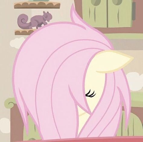 Fluttershy, Hair, Pink