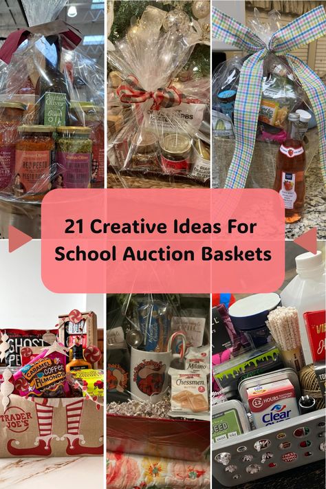 Looking for the perfect School Auction gift basket idea that will stand out? We've got you covered! Explore our curated collection of unique and creative school auction baskets designed to help you raise funds effortlessly. From themed gift baskets to luxurious raffle items, our ideas are sure to attract attention and drive excitement at your next school silent auction. Get inspired today and start planning a successful fundraising event that everyone will love! Gift Basket Themes Silent Auction, Prize Basket Ideas For Adults, Silent Auction Ideas Fundraising Events, Basket Themes For Auction Raffle Ideas, Themed Baskets For Raffles, Fundraiser Basket Ideas, School Silent Auction, School Auction Baskets, Ideas For Fundraising