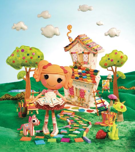 Lalaloopsy | It’s this true masterpiece’s Sewn On date. Thanks for making us smile Spot Splatter Splash! | Instagram Spot Splatter Splash, Miniature Iron, Mini Sewing Machine, Lalaloopsy Dolls, Dream It, Dream Design, 3 Kids, All Toys, Kids Store