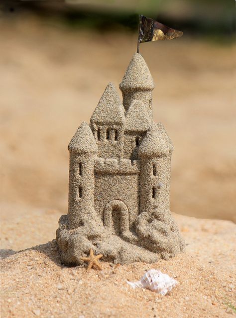 Sand Castle Sand Sculptures, I Love The Beach, Sand Art, Beach Living, Sand Castle, Beach Time, Pics Art, Beach Cottages, Beach Sand