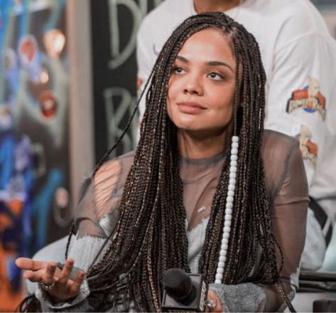 Tessa Thompson Creed, Week Hairstyles, Business And Management, Real Estate Investment Trust, Braided Hairstyle, Hairstyle Inspo, Twist And Shout, Real Estate Investment, Tessa Thompson