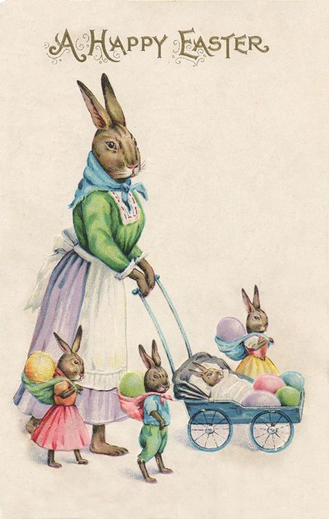 Easter Graphics, Vintage Easter Postcards, Vintage Easter Cards, Postal Vintage, Easter Postcards, Easter Images, Easter Blessings, Easter Parade, Easter Inspiration