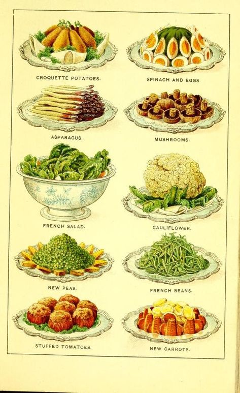 1970s Food, 1960s Food, Victorian Recipes, Royal Recipe, America Food, Cookery Books, Illustration Food, Retro Recipes, Food Videos Desserts