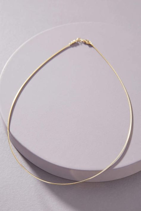 Maya Brenner 14K Gold Omega Necklace, #Anthropologie, commission link Omega Necklace, Fashion Vocabulary, I Love Jewelry, Accessories Jewelry Necklace, Artistic Jewelry, Women Accessories Jewelry, Photo Jewelry, Working Out, Womens Jewelry Necklace