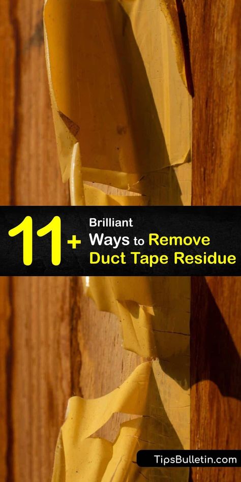 Say goodbye to sticky residue from duct tape and masking tape. Use a hairdryer, warm water with dish soap, or nail polish remover. Learn how to make a safe and natural alternative to Goo Gone using baking soda, coconut oil, and essential oils. #howto #remove #duct #tape #residue Remove Duct Tape Residue, Remove Tape Residue, Homemade Goo Gone, Remove Sticky Residue, Types Of Cooking Oil, Baking Soda Coconut Oil, Diy Household Cleaners, Goo Gone, Diy Cleaning Solution