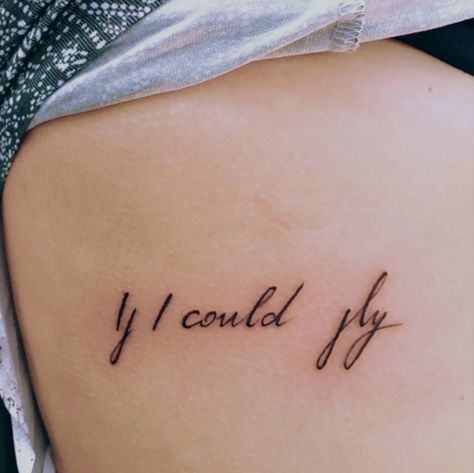 If I Could Fly Tattoo, 1d Tattoos Ideas, 1d Inspired Tattoos, One Direction Tattoos Ideas, Hs Tattoo, Larry Tattoos, 1d Tattoos, One Direction Tattoos, Fly Tattoo