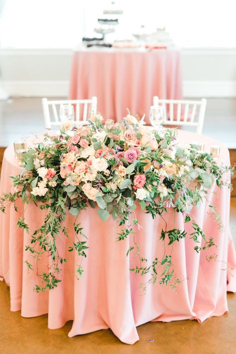 Peach Sweetheart Table, Bridal Head Table, Gazebo Wedding Ceremony, Peach Wedding Decorations, Main Table Wedding, Sweetheart Table Centerpiece, Wedding Sweetheart Table Decor, Sweetheart Table Flowers, Wedding Sweetheart Table