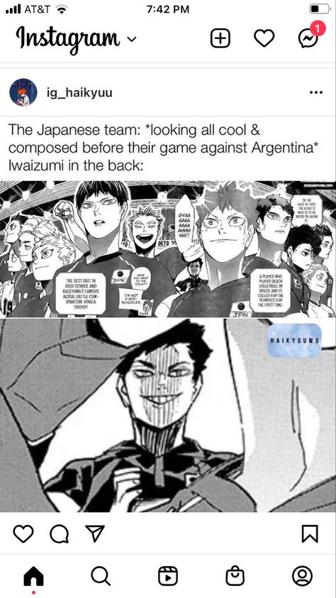 Iwaizumi X Yn, High School, Memes, Anime