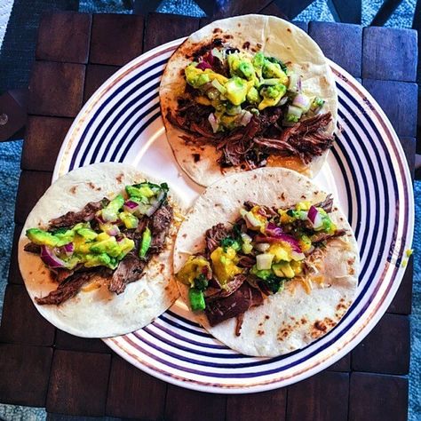 Recipe For Tacos, Slow Cooker Pork Tacos, Taco Thursday, Jerk Pork, Tacos Al Pastor, Crock Pot Tacos, Slow Cooked Pork, Jerk Seasoning, Pork Tacos