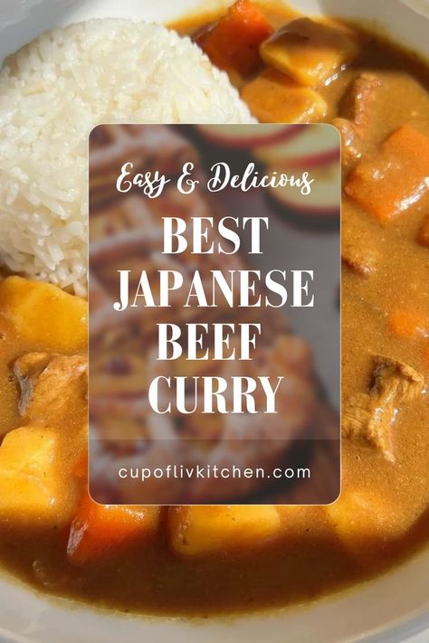 Best Japanese Beef Curry Recipe 🍛 | Easy & Delicious Comfort Food Beef Curry Recipe Easy, Japanese Beef Curry, Beef Curry Recipe, Curry Recipes Easy, Japanese Beef, Homemade Curry, Japanese Curry, Beef Curry, Cooking White Rice