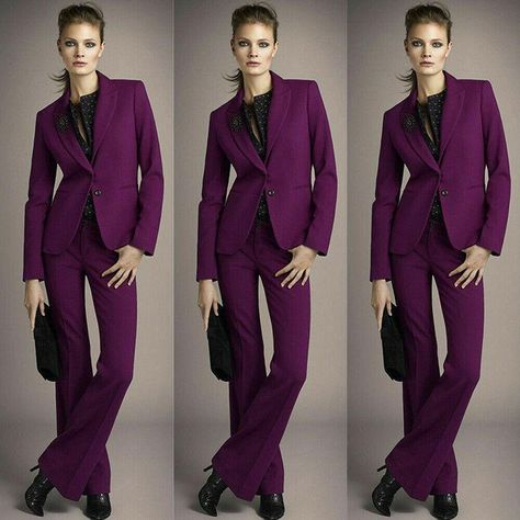 Fancy Dinner Outfit Winter, Dinner Outfit Winter Classy, Dinner Party Outfit Classy, Purple Pantsuit, Black Blouse Outfit, Classy Party Outfit, Family Dinner Outfit, Black Work Outfit, Dinner Outfit Classy