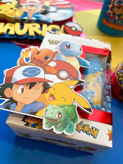 #pokemon #pokemonfanart #pokemonicon #birthday #birthdayparty #birthdayboy #birthdaypartyideas #birthdaydecoration Pokemon Favor, Pokemon Cake Topper, Pokemon Cake, Pokemon Party, Pokemon Birthday, Pokemon Fan Art, Favor Boxes, Birthday Decorations, Boy Birthday