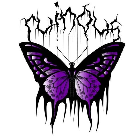 Clothes Shirt, Purple Butterfly, Purple, White, Clothes, Black