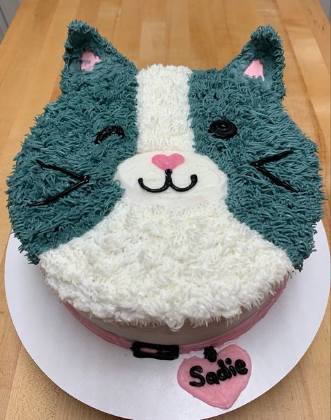 How To Make A Kitty Cat Cake, Grey Cat Cake, Cat Cookie Cake, Calico Cat Cake, Cat Party Cake, Rainbow Cat Cake, Cat Shaped Cake, Simple Cat Cake, Kitty Cakes Birthdays