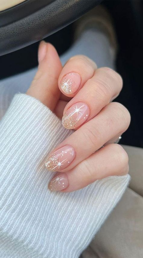 Gold Holiday Nails, Nye Nails, New Years Nail Designs, Plaid Nails, Manicure Gel, Her Nails, Christmas Nails Acrylic, Festival Nails, Star Nails