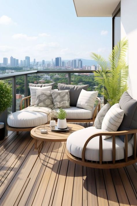 Apartment Balcony Garden Diy, Apartment Balcony Privacy Ideas, Charlotte Apartment, Balcony Privacy Ideas, Apartment Decor Modern, Balcony Garden Diy, Balcony Interior, Florida Apartment, Balcon Mic