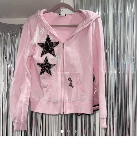 Y2k Pink Jacket, Gyaru Fashion, Fits Clothes, 2000s Fashion Outfits, Y2k Pink, Pink Jacket, Kawaii Clothes, Harajuku Fashion, 2000s Fashion