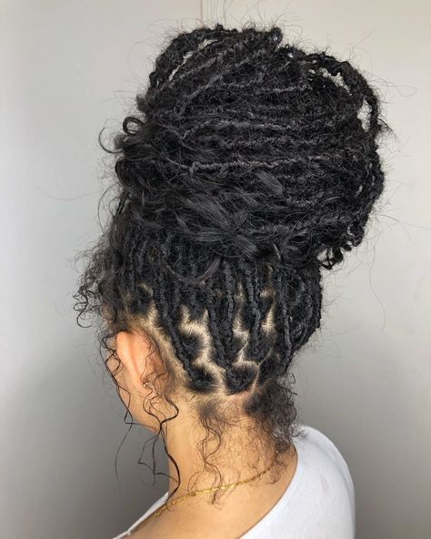 Locs Goddess, Faux Locs Goddess, Leda Muir, Goddess Hair, Hair Instagram, Faux Locs Hairstyles, Goddess Hairstyles, Protective Hairstyles Braids, Goddess Locs