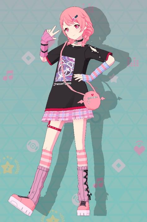 Game: Project Sekai Colorful Stage feat Hatsune Miku Emu Outfit, Hatsune Miku Costume, Fan Costume, Hatsune Miku Outfits, All Out Anime, Project Sekai Colorful Stage, The Originals Characters, Colorful Stage, Cosplay Props