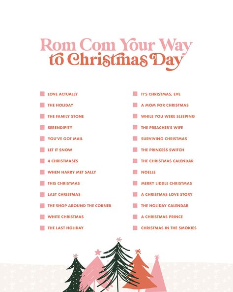 The Last Holiday, Surviving Christmas, Christmas Movies List, Cute Christmas Ideas, Rom Coms, Christmas Bucket List, Cozy Drinks, The Family Stone, Girly Movies