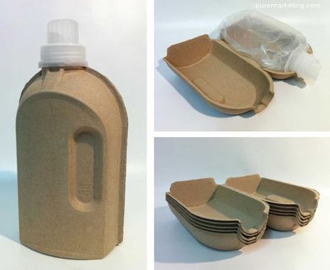 Eco Packaging Design, Eco Friendly Packaging Design, Smart Packaging, Bottle Design Packaging, Reusable Packaging, Eco Packaging, Cardboard Packaging, Packing Design, Food Packaging Design